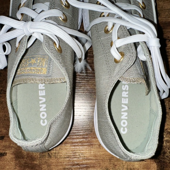 Converse Chuck Taylor All Star Lift Ox women's platform sneakers Sz 8 - Picture 3 of 7